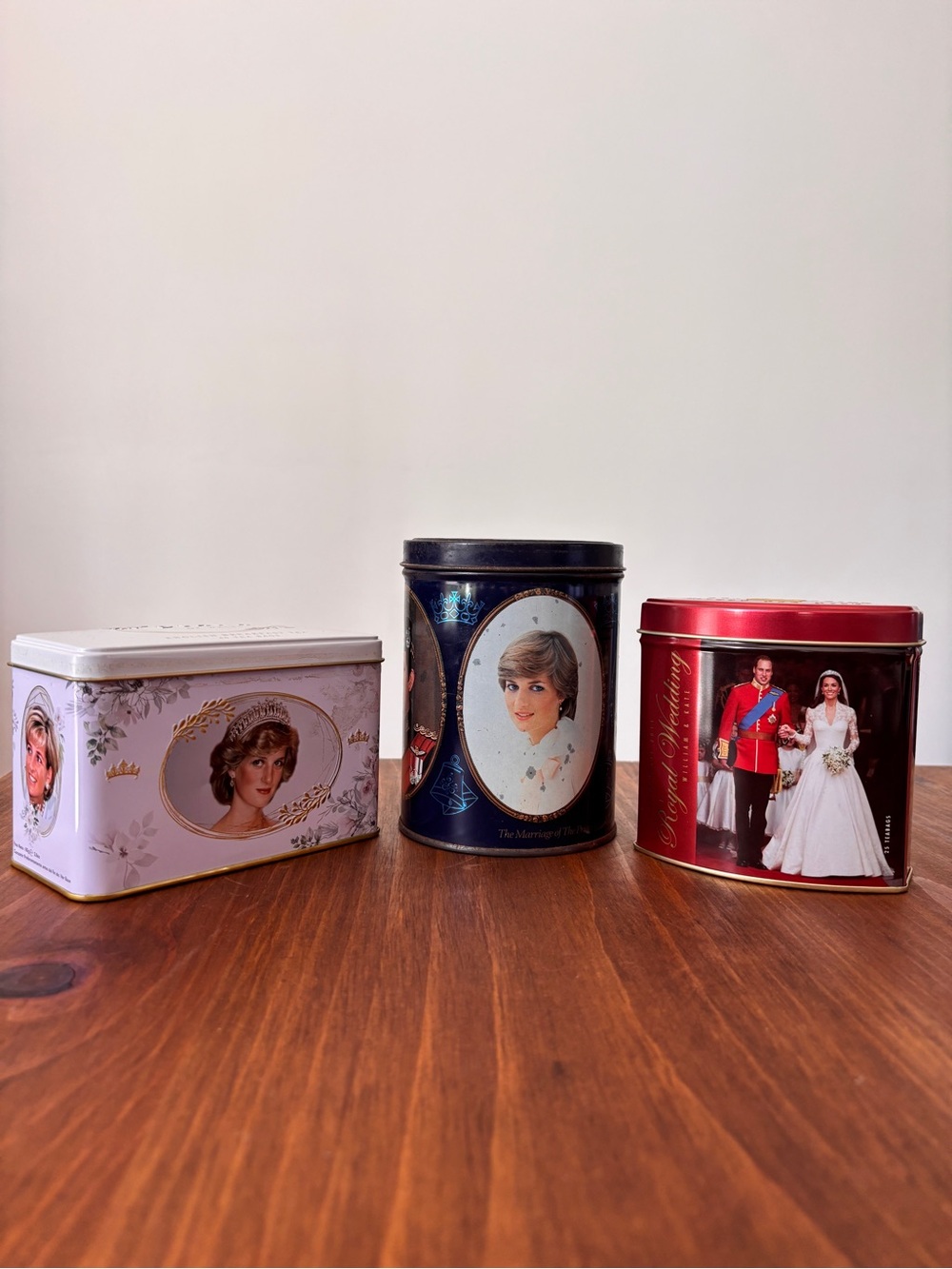Royal Commemorative Metal Tins